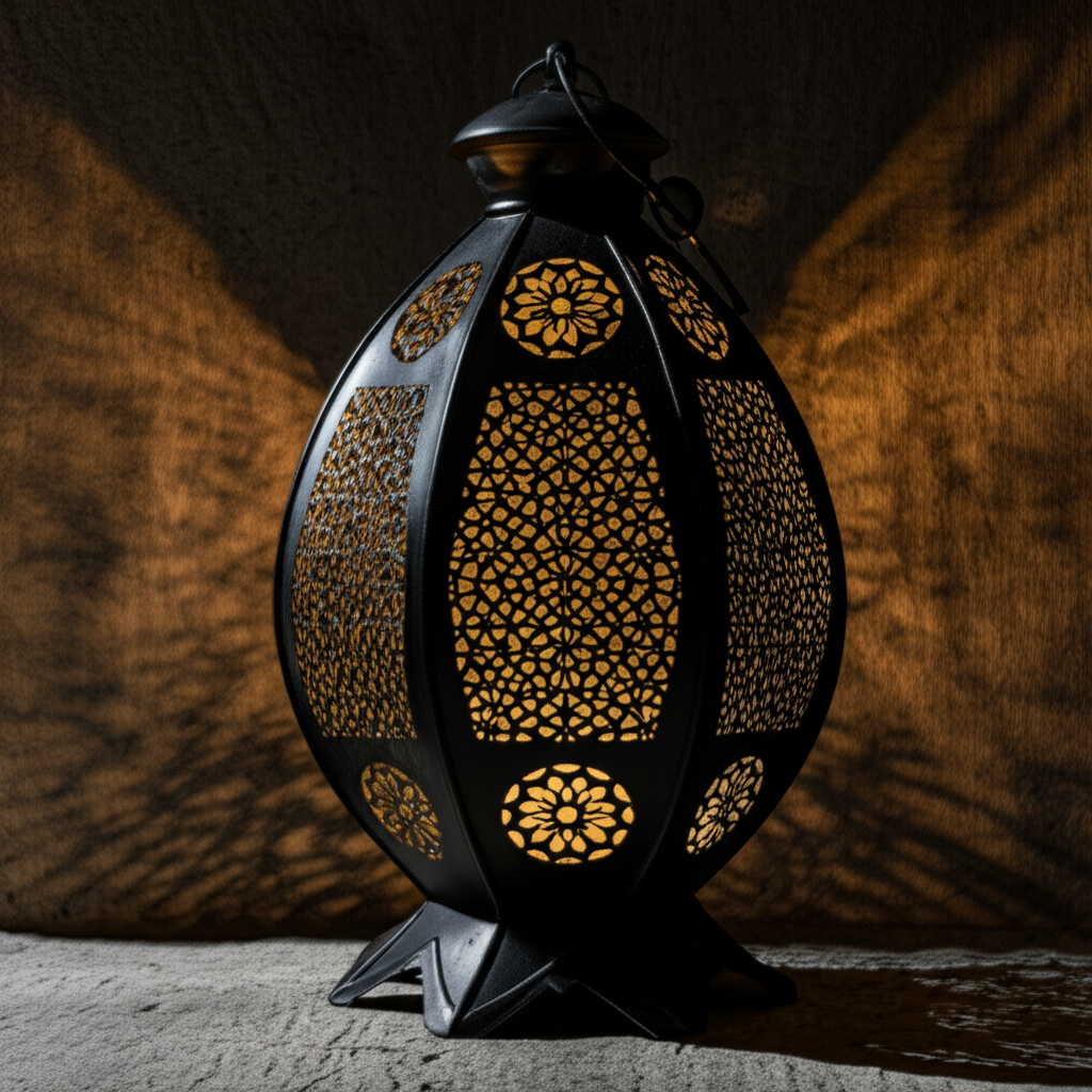 Cutwork Iron Lantern