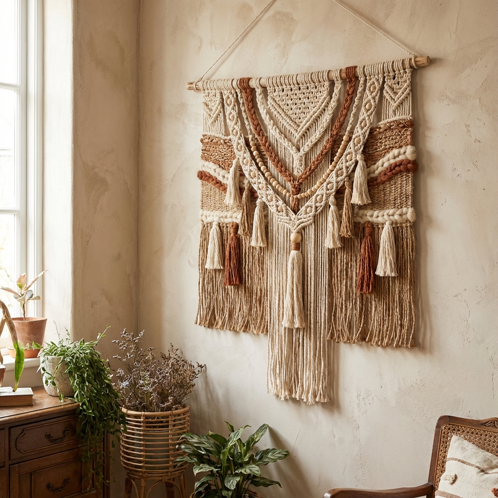 Woven Jute Wall Hanging